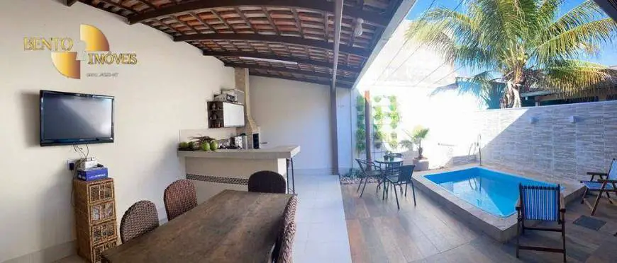 Foto 2 de Casa de Condomínio com 3 Quartos à venda, 159m² em Parque das Nações, Cuiabá