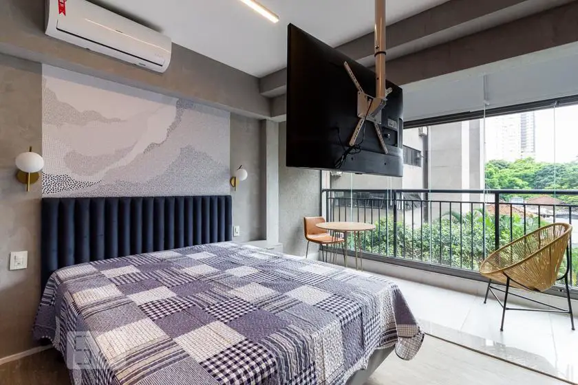 Foto 1 de Apartamento com 1 Quarto à venda, 32m² em Moema, São Paulo