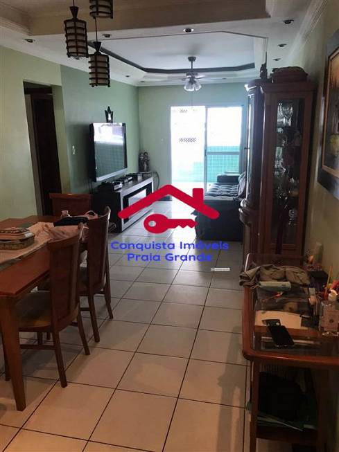 Foto 1 de Apartamento com 2 Quartos para alugar, 103m² em Canto do Forte, Praia Grande