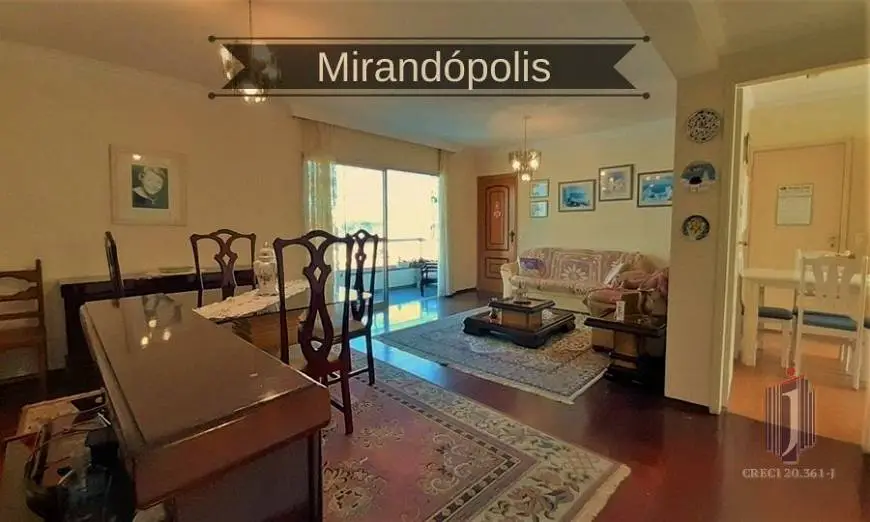 Foto 1 de Apartamento com 3 Quartos à venda, 140m² em Mirandópolis, São Paulo