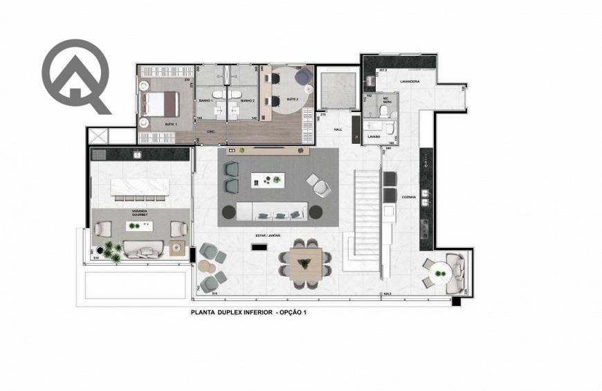 Foto 2 de Apartamento com 5 Quartos à venda, 316m² em Cambuí, Campinas