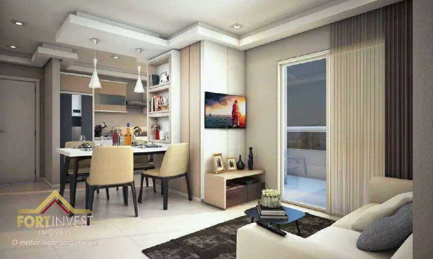Foto 5 de Apartamento com 1 Quarto à venda, 50m² em Vila Caicara, Praia Grande