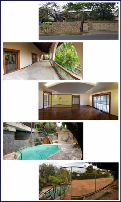 Foto 1 de Casa com 5 Quartos à venda, 2134m² em Cidade Jardim, Belo Horizonte