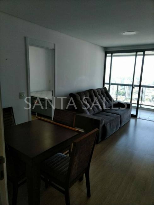Foto 1 de Apartamento com 1 Quarto para alugar, 53m² em Santo Amaro, São Paulo