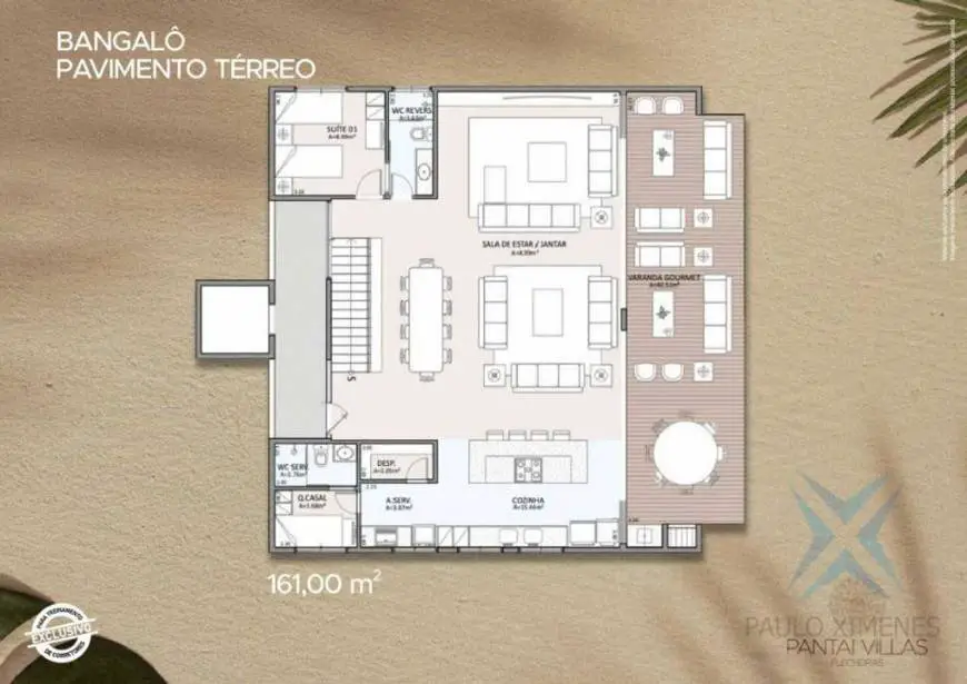 Foto 4 de Casa com 4 Quartos à venda, 135m² em Flecheiras, Trairi