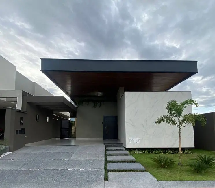 Foto 1 de Casa de Condomínio com 3 Quartos à venda, 180m² em Parque Residencial Maria Aparecida Pedrossian, Campo Grande