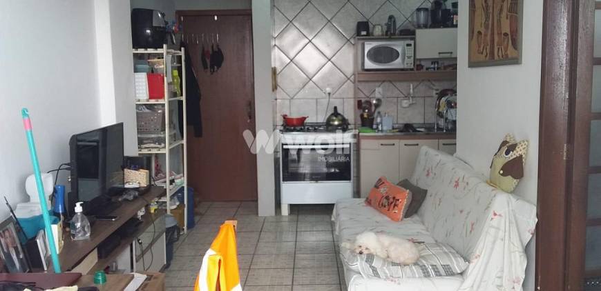 Foto 2 de Apartamento com 1 Quarto à venda, 41m² em Barreiros, São José