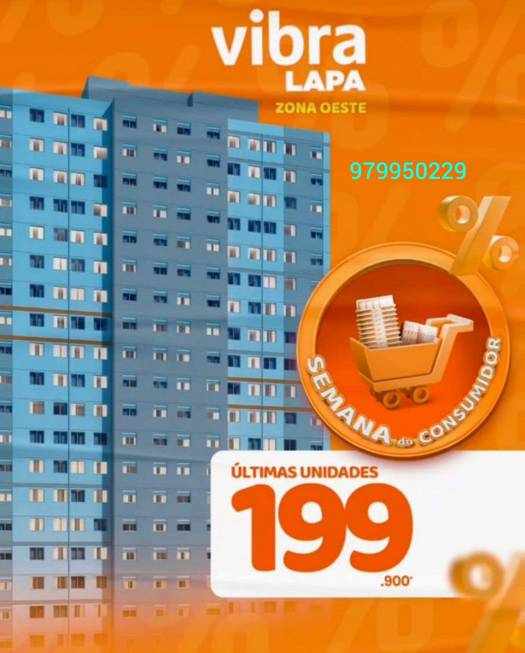 Foto 1 de Apartamento com 2 Quartos à venda, 40m² em Lapa, São Paulo