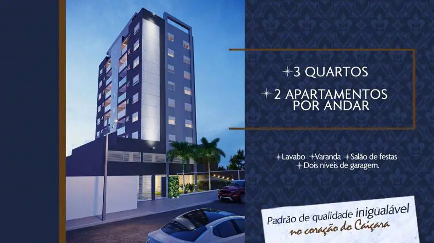 Foto 1 de Apartamento com 3 Quartos à venda, 85m² em Caiçaras, Belo Horizonte