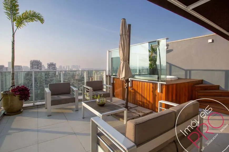 Foto 2 de Cobertura com 1 Quarto para alugar, 93m² em Brooklin, São Paulo