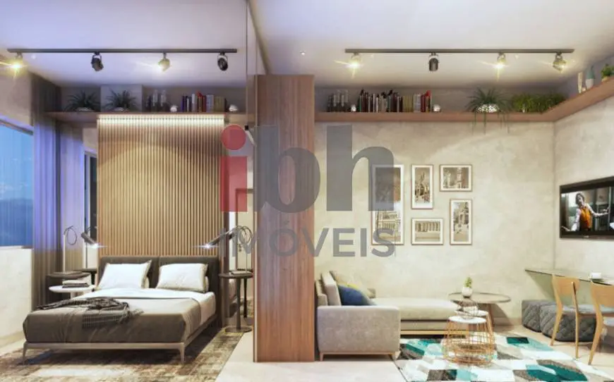 Foto 4 de Apartamento com 1 Quarto à venda, 33m² em Beatriz, Contagem