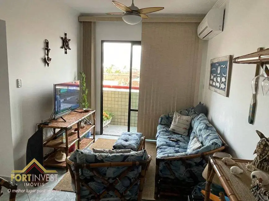 Foto 1 de Apartamento com 1 Quarto à venda, 59m² em Maracanã, Praia Grande