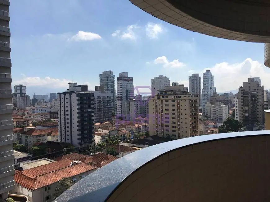 Foto 4 de Apartamento com 4 Quartos para venda ou aluguel, 180m² em Gonzaga, Santos