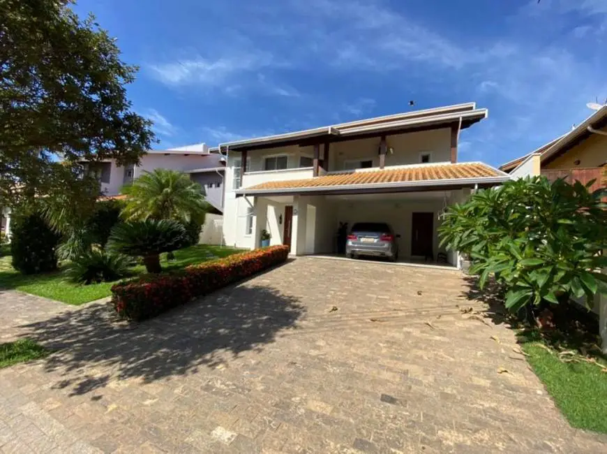 Foto 1 de Casa de Condomínio com 3 Quartos para venda ou aluguel, 358m² em Condominio Residencial Terras do Caribe, Valinhos