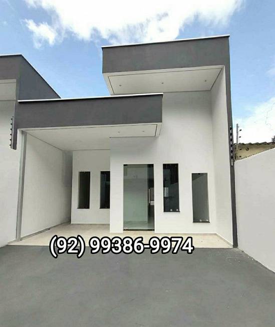 Foto 1 de Casa com 3 Quartos à venda, 90m² em Aleixo, Manaus