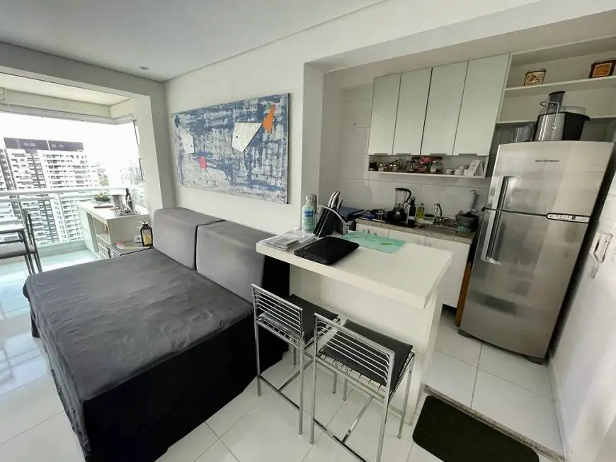 Foto 1 de Apartamento com 1 Quarto à venda, 47m² em Santo Amaro, São Paulo
