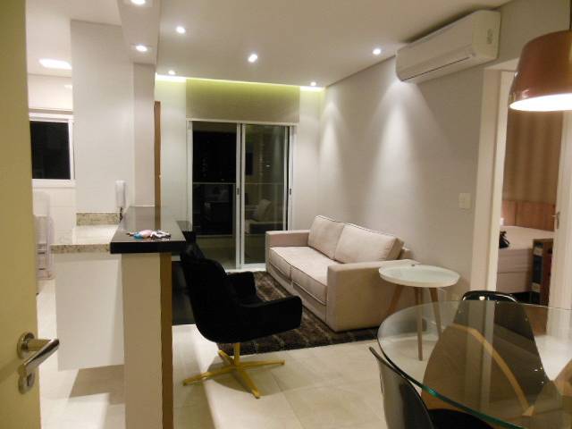 Foto 1 de Apartamento com 1 Quarto para alugar, 52m² em Gonzaga, Santos