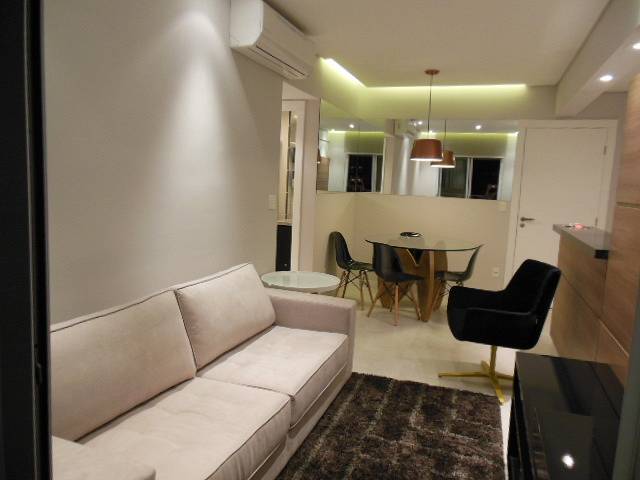 Foto 2 de Apartamento com 1 Quarto para alugar, 52m² em Gonzaga, Santos