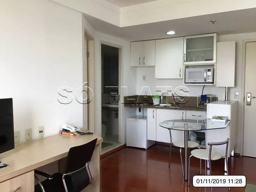 Foto 1 de Flat com 1 Quarto para alugar, 32m² em Centro, Guarulhos