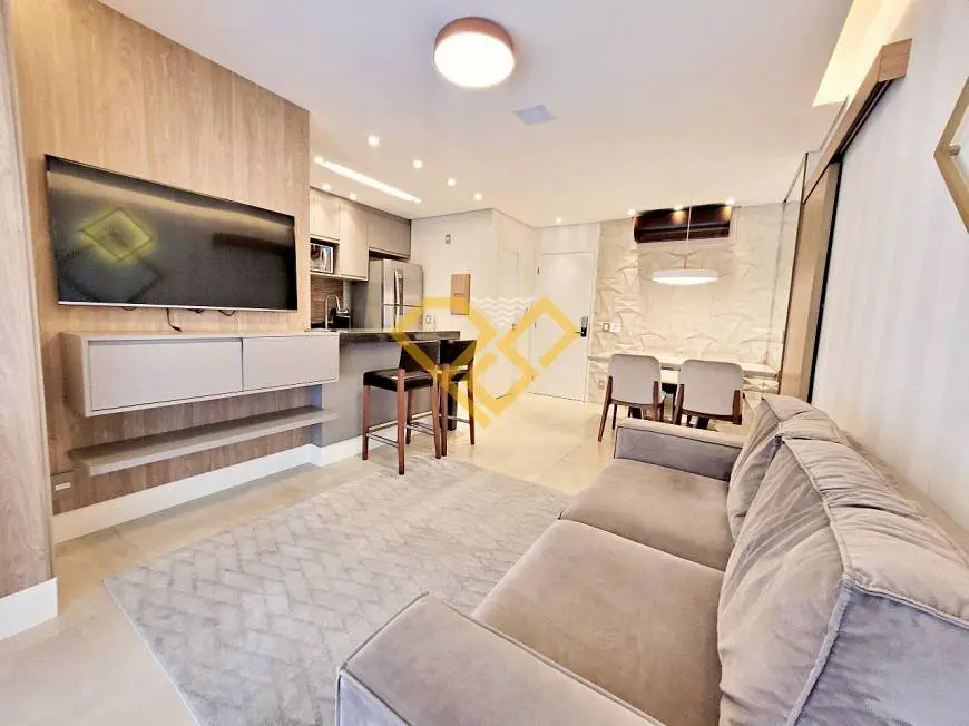 Foto 3 de Apartamento com 1 Quarto para alugar, 57m² em Gonzaga, Santos