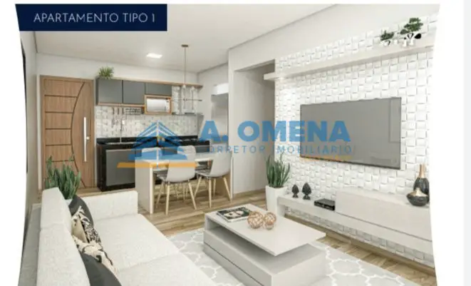 Foto 4 de Apartamento com 2 Quartos à venda, 41m² em Bela Vista, Valinhos