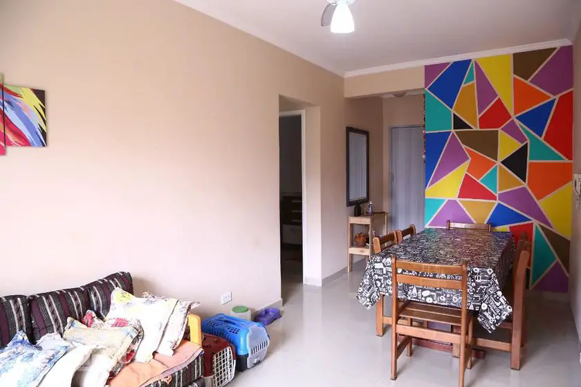 Foto 3 de Apartamento com 2 Quartos para alugar, 67m² em Vila Tupi, Praia Grande