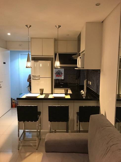Foto 3 de Flat com 1 Quarto para alugar, 42m² em Morumbi, São Paulo