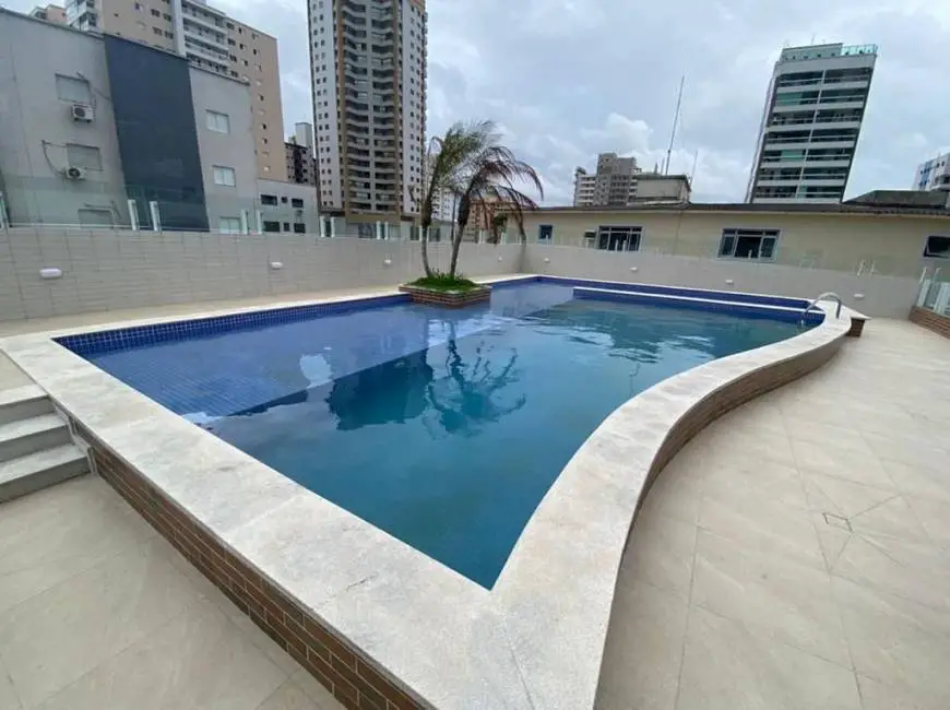 Foto 1 de Apartamento com 2 Quartos para alugar, 71m² em Canto do Forte, Praia Grande
