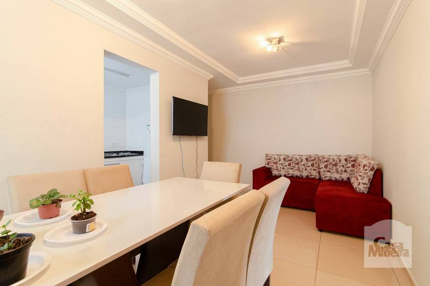 Foto 1 de Apartamento com 3 Quartos para alugar, 82m² em Caiçaras, Belo Horizonte