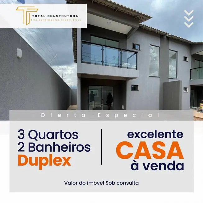 Foto 1 de Apartamento com 3 Quartos à venda, 210m² em Parque da Barragem Setor 04, Águas Lindas de Goiás