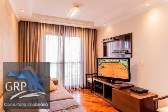 Foto 3 de Apartamento com 3 Quartos à venda, 78m² em Vila Príncipe de Gales, Santo André