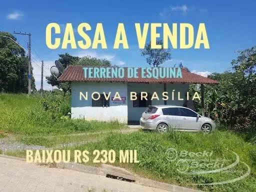 Foto 1 de Casa com 2 Quartos à venda, 93m² em Nova Brasília, Joinville