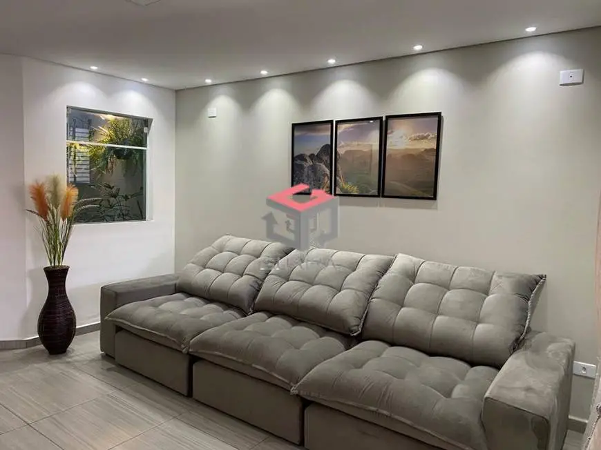 Foto 1 de Sobrado com 3 Quartos para alugar, 136m² em Vila Marina, Santo André