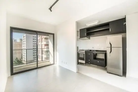 Foto 2 de Apartamento com 1 Quarto para alugar, 40m² em Pinheiros, São Paulo