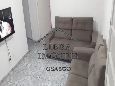 Foto 1 de Apartamento com 2 Quartos à venda, 51m² em Recanto das Rosas, Osasco