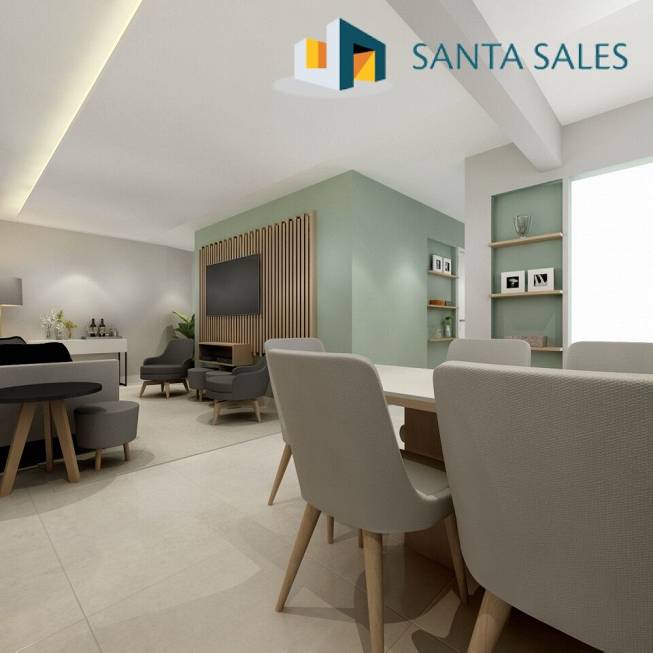Foto 3 de Apartamento com 2 Quartos à venda, 83m² em Santa Maria, São Caetano do Sul