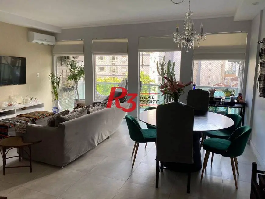 Foto 1 de Apartamento com 4 Quartos à venda, 210m² em Pompeia, Santos