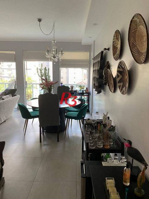Foto 3 de Apartamento com 4 Quartos à venda, 210m² em Pompeia, Santos