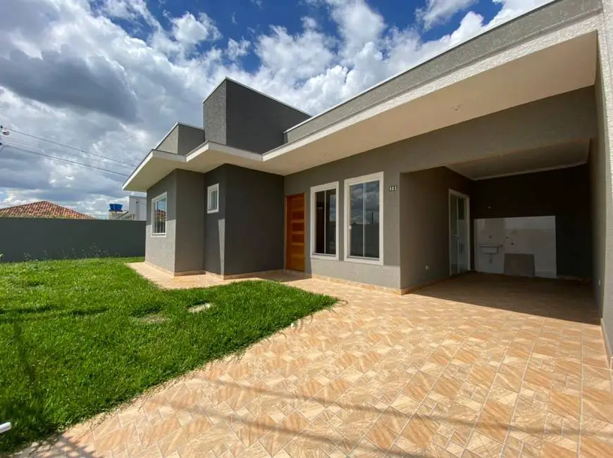 Foto 1 de Casa com 3 Quartos à venda, 65m² em Iguaçu, Fazenda Rio Grande