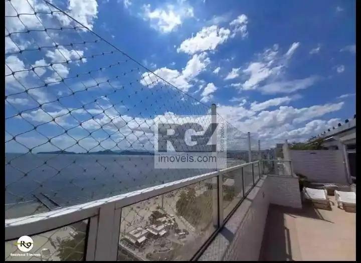 Foto 1 de Cobertura com 3 Quartos à venda, 330m² em Ponta da Praia, Santos