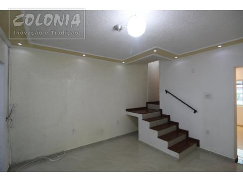 Foto 1 de Sobrado com 2 Quartos para venda ou aluguel, 137m² em Vila Alzira, Santo André
