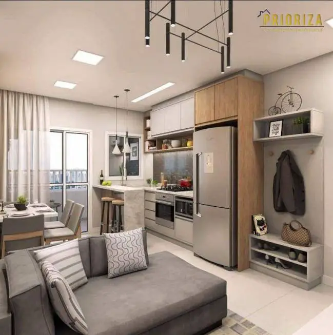 Foto 2 de Apartamento com 2 Quartos à venda, 50m² em Vila Santa Rita, Sorocaba