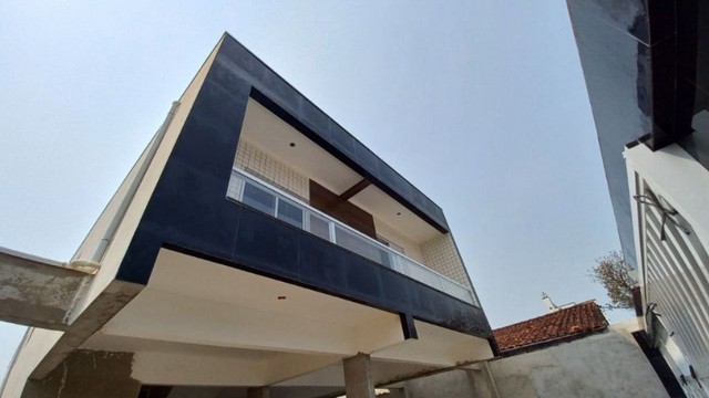 Foto 1 de Casa com 2 Quartos à venda, 58m² em Aviação, Praia Grande