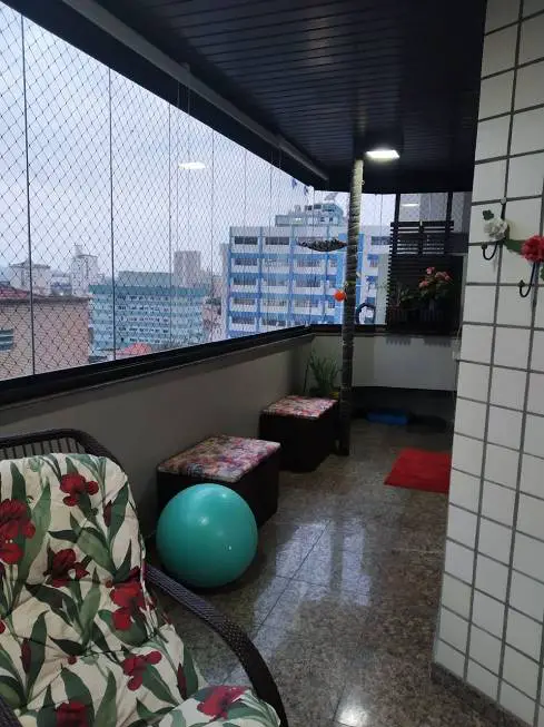 Foto 2 de Apartamento com 4 Quartos para alugar, 180m² em Boqueirão, Santos