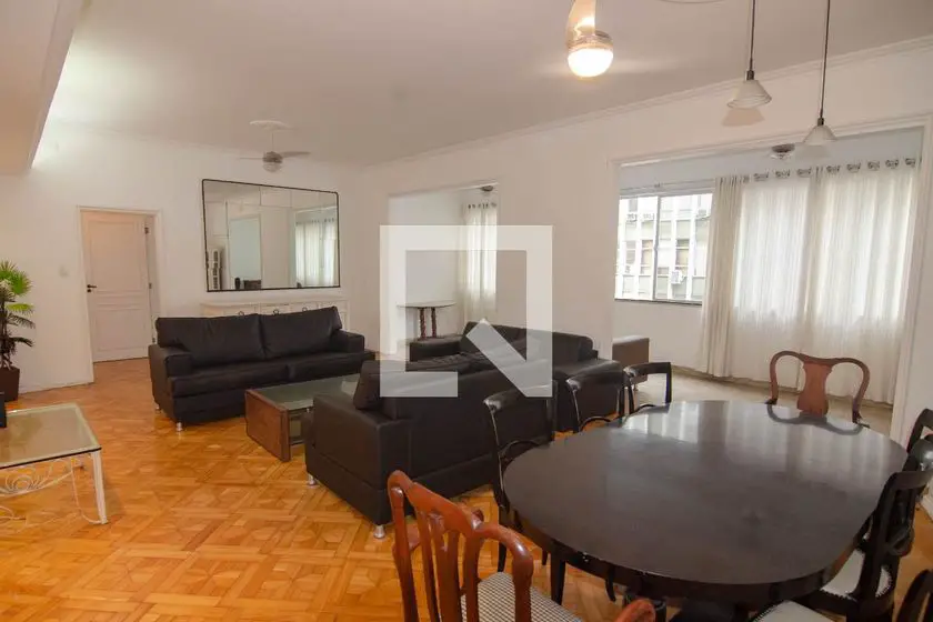 Foto 1 de Apartamento com 4 Quartos para alugar, 200m² em Copacabana, Rio de Janeiro