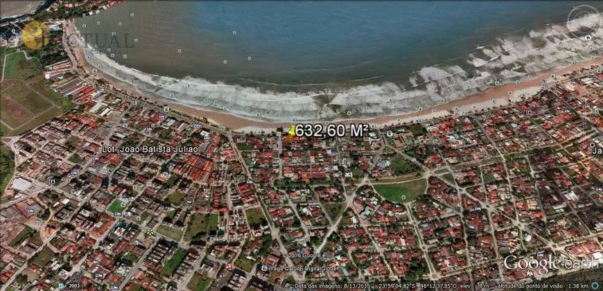 Foto 1 de Lote/Terreno à venda, 633m² em Enseada, Guarujá