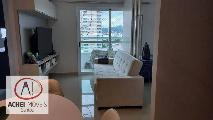 Foto 1 de Apartamento com 2 Quartos para alugar, 55m² em Encruzilhada, Santos