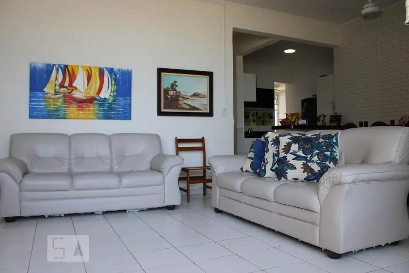 Foto 5 de Apartamento com 4 Quartos para alugar, 140m² em Centro, Guarujá