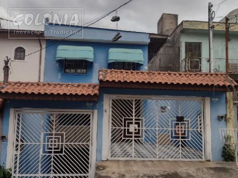 Foto 1 de Sobrado com 4 Quartos à venda, 320m² em Vila Metalurgica, Santo André