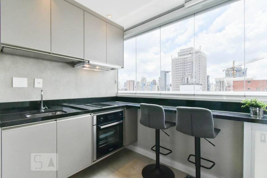 Foto 5 de Apartamento com 1 Quarto para alugar, 27m² em Jardim Paulistano, São Paulo